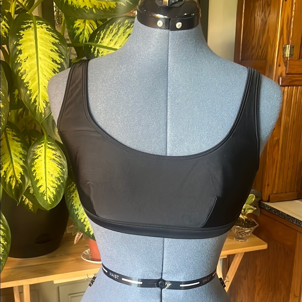 Old Navy Black Swim Top